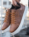 Clark | Round-Toe Lace-Up Low-Top Sneakers