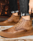 Men’s Lace-Up Clean Sneakers