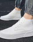 Men’s Lace-Up Clean Sneakers