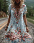 Women's Comfortable Short Sleeve Dress