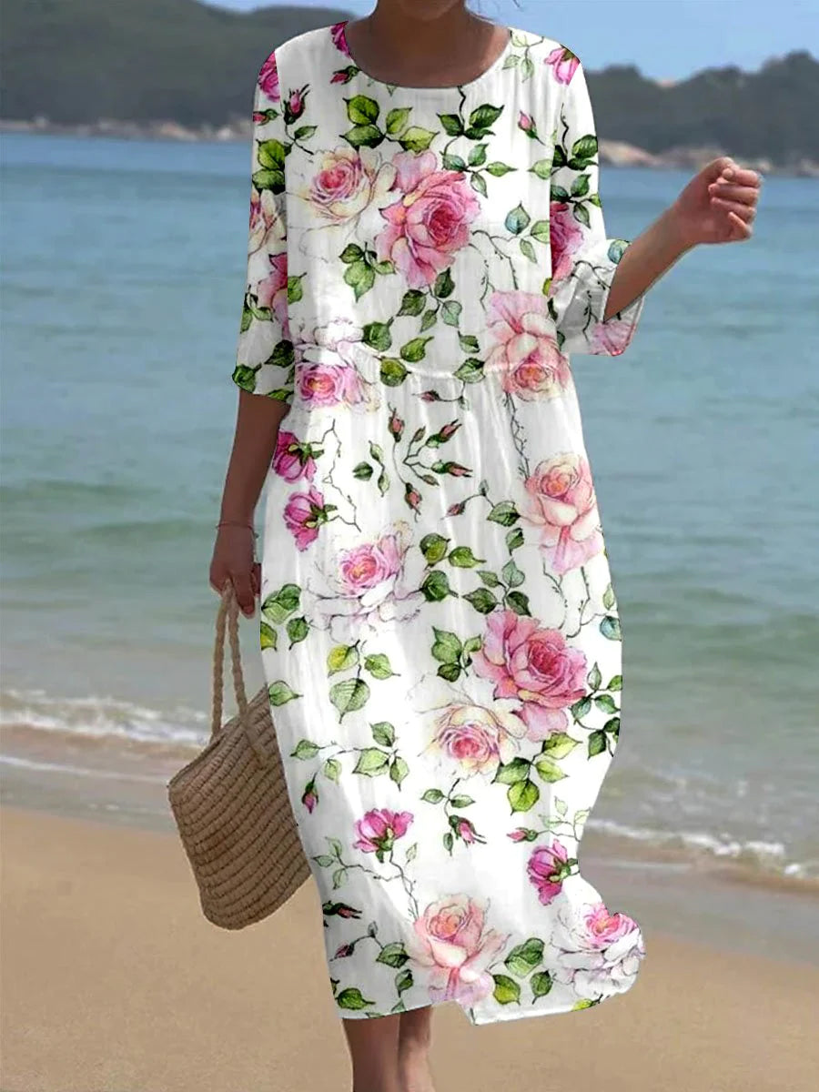 addison floral midi dress Addison