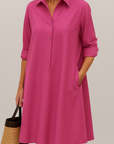 Women's Minimal Shirt Dress