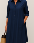 Women's Minimal Shirt Dress