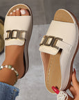 Women's Minimal Slip-On Sandals