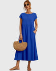 Women's Romantic Essential Midi Dress
