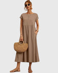 Women's Romantic Essential Midi Dress
