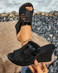Women's Soft Slip-On Heels
