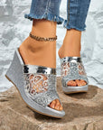 Women's Soft Slip-On Heels