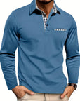 Aaron | Button-Placket Long-Sleeve Polo