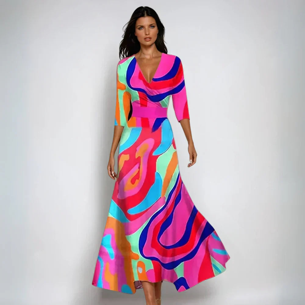 Women's Classic Wrap Wrap Dress