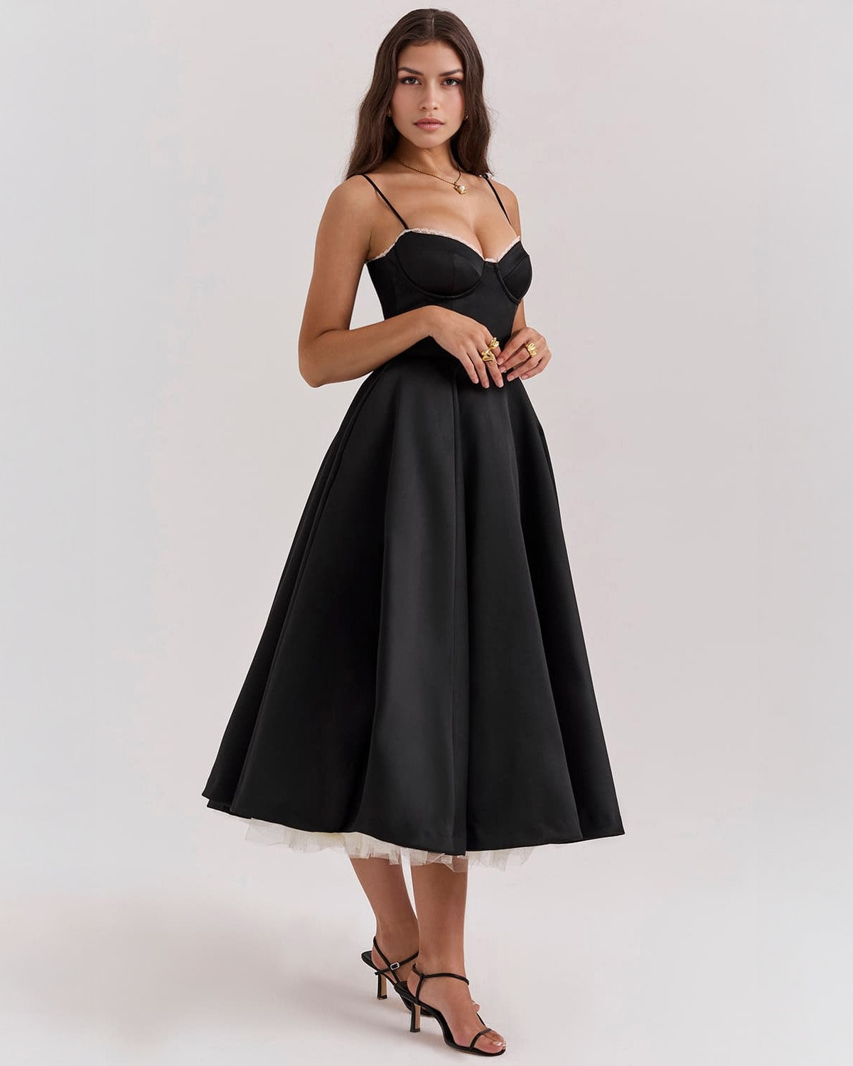 Women's Feminine Signature Midi Dress