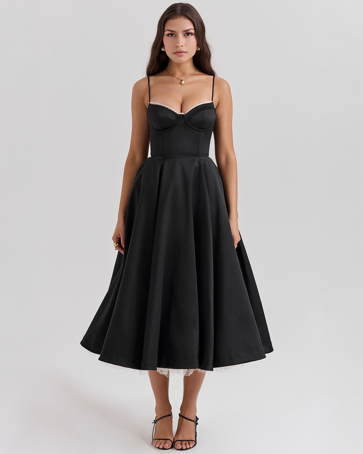 Women's Feminine Signature Midi Dress
