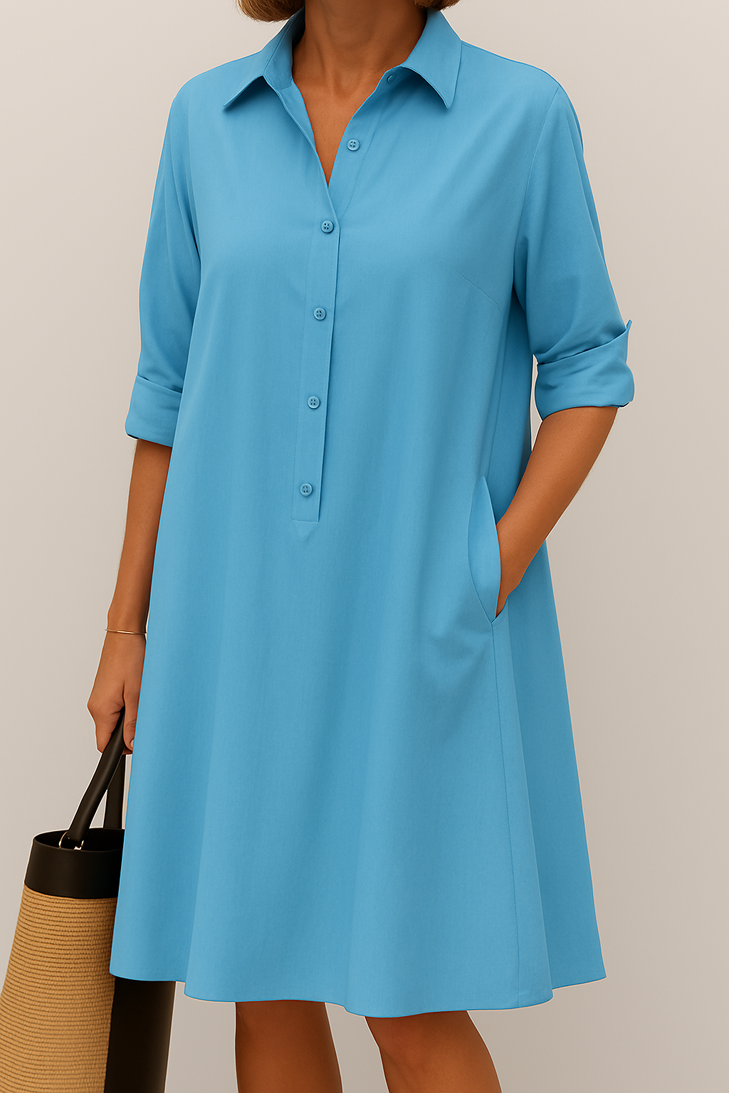 Women's Minimal Shirt Dress