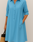 Women's Minimal Shirt Dress