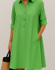 Women's Minimal Shirt Dress