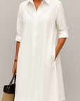 Women's Minimal Shirt Dress