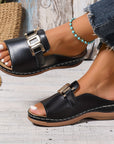 Women's Minimal Slip-On Sandals