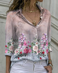 Women's Polished Printed Blouse