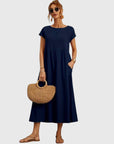 Women's Romantic Essential Midi Dress
