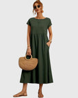 Women's Romantic Essential Midi Dress