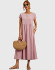Women's Romantic Essential Midi Dress