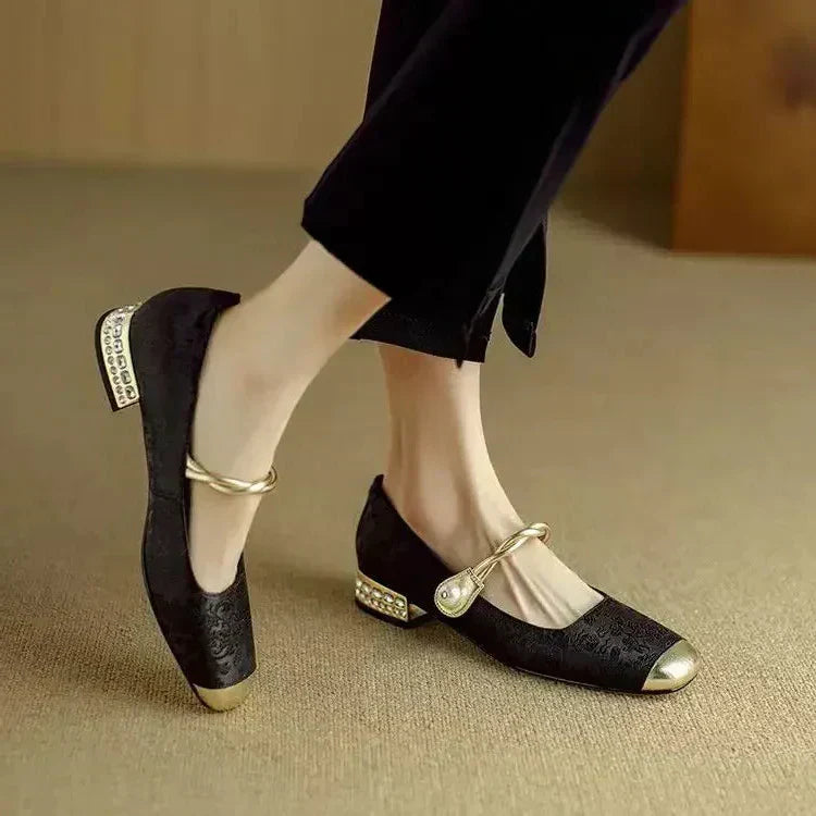 Women's Smart Block Heel Shoes