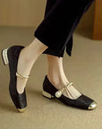 Women's Smart Block Heel Shoes