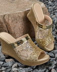 Women's Soft Slip-On Heels