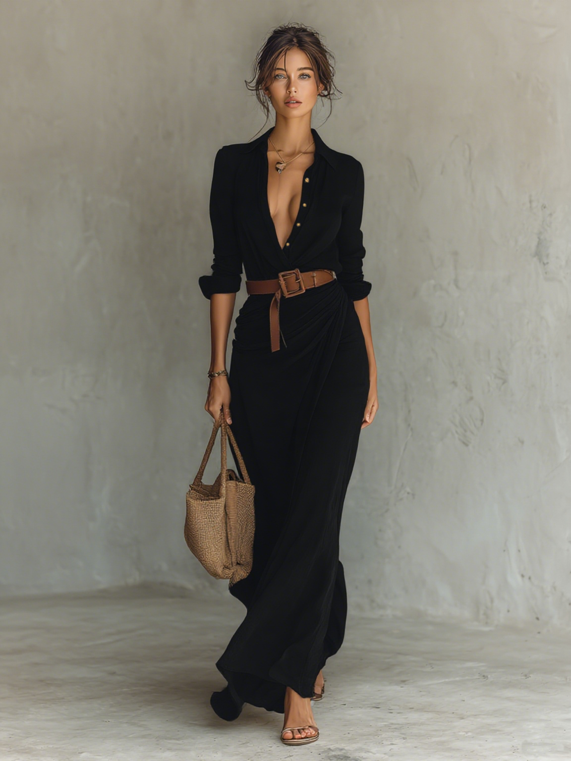 Women's Timeless Signature Maxi Dress